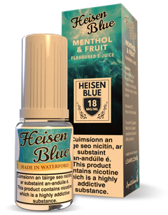 Heisen Blue, is the signature brand from Liquid Solutions.